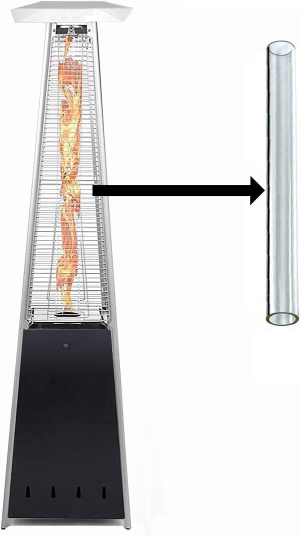 Glass Tube Replacement – Fits BU-KO Pyramid Patio Gas Heater
