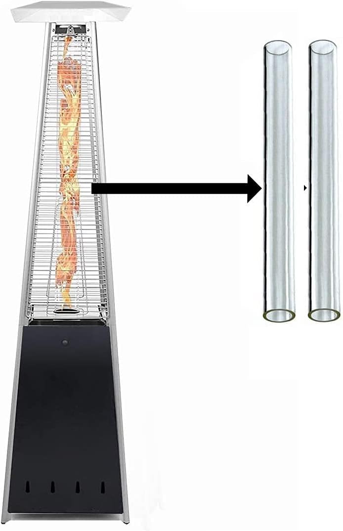 Glass Tube Replacement – Fits BU-KO Pyramid Patio Gas Heater