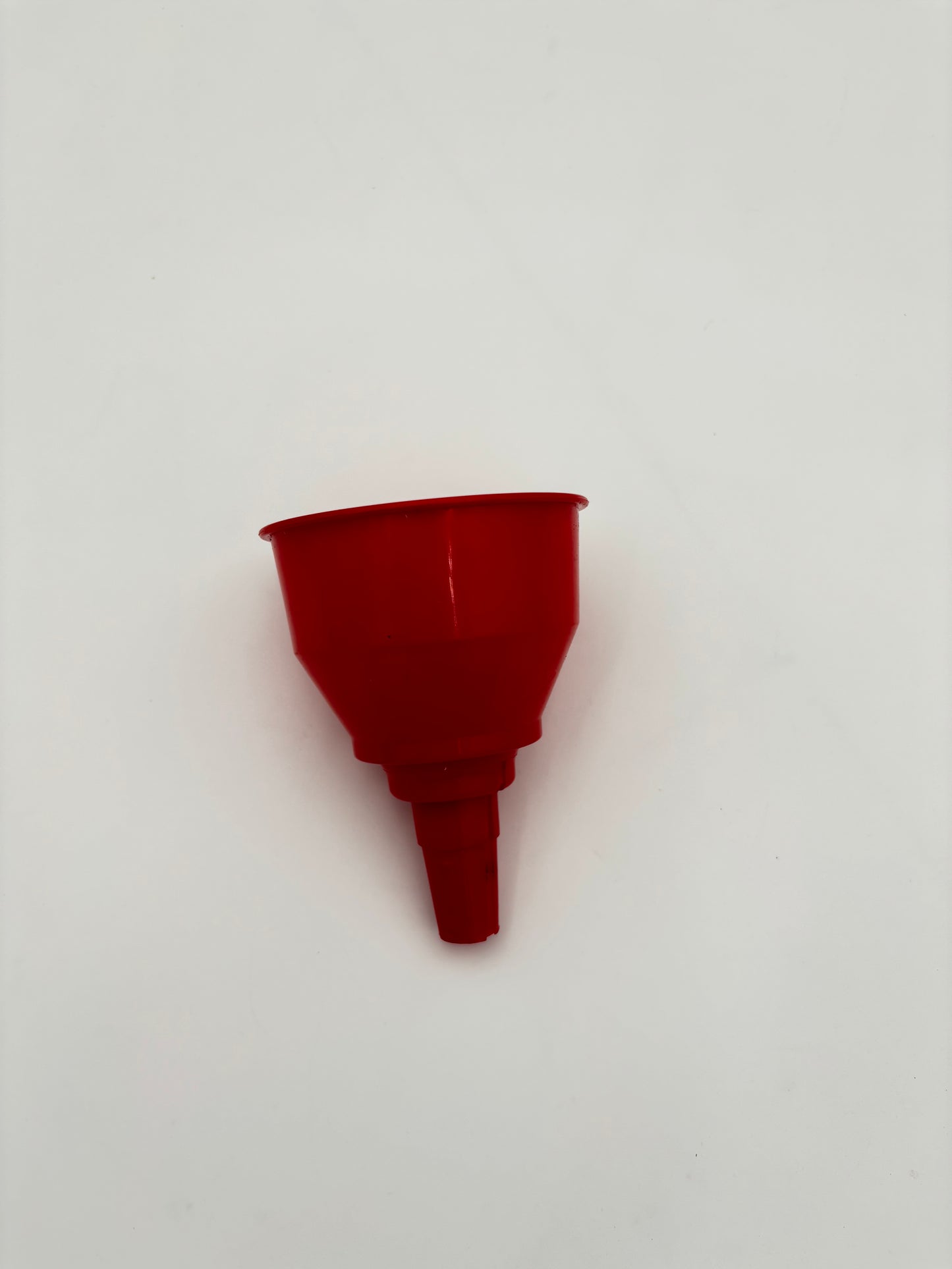 BU-KO Replacement Funnel – Small Red Plastic Funnel for Fuel, Oil, and Fluids