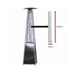 BU-KO Glass Tube For Patio Heater